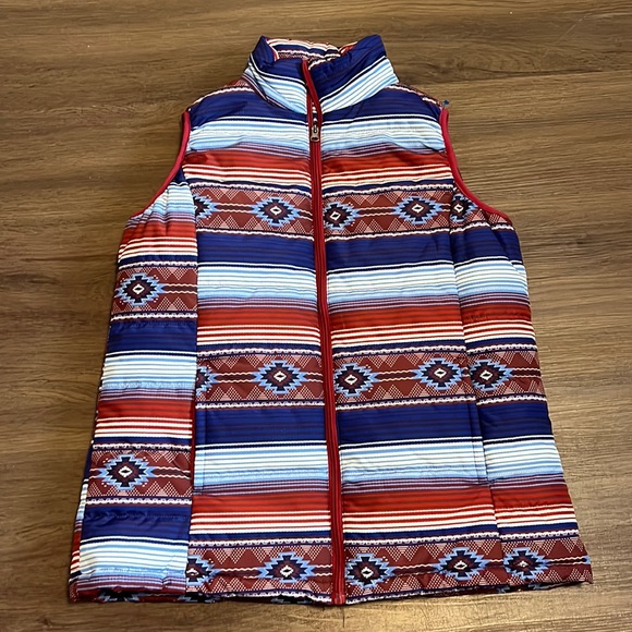 Cheekys Aztec puffer vest size M - Picture 1 of 4